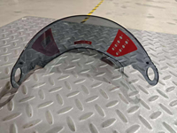Visière de casque de moto de haute qualité pour casque ouvert LS2 Airflow 2 OF616, lentille anti-UV
