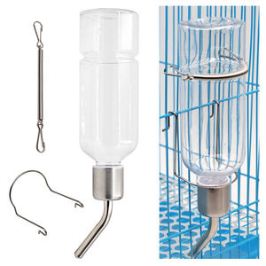 ขวดน้ำพลาสติกกันกัดสำหรับสัตว์เลี้ยงแบบแขวน สำหรับกระต่าย <span class=keywords><strong>ชิน</strong></span><span class=keywords><strong>ชิ</strong></span>ลล่า และหนูตะเภา - Product Image 2