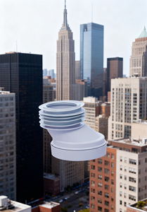 Raccordo a T in PP Bianco di Alta Qualità - Connettore Antiperdita Durevole <span class=keywords><strong>per</strong></span> <span class=keywords><strong>Tubi</strong></span> di Scarico <span class=keywords><strong>Acque</strong></span> <span class=keywords><strong>Reflue</strong></span> 4'' TD E30 - Product Image 3