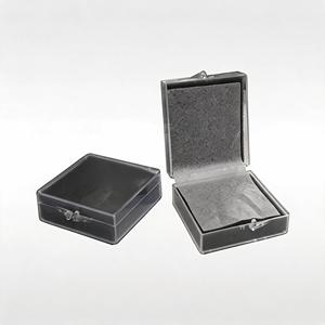 Boîte de rangement pour composants LBTEK CSB-SET02 PP 65x65mm à charnières internes sans poussière - Product Image 1