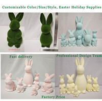 Corona de Pascua con Conejito, Huevo de Plástico, Coronas Artificiales, Cesta, Decoración para Puerta Principal, Decoración Colgante para Exteriores, Artículos para Fiestas