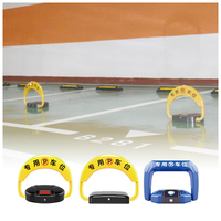 Verrou de stationnement intelligent télécommandé avec système antivol automatique sans fil, structure en acier galvanisé, adapté aux parkings