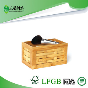 Home desktop <b>bamboo</b> woven storage <b>basket</b>, snack, flower and cosmetic storage box, <b>bamboo</b> woven moso <b>bamboo</b> storage <b>basket</b>, - Product Image 5
