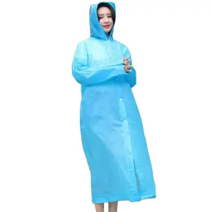 Raincoat for Adults Rain Ponchos Waterproof with Hood Lightweight Reusable Rain Coat for Women and Men