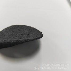 Activated Carbon Non-woven Filter <b>Cloth</b> 70mm Diameter Air Filter Dustproof Material Black - Product Image 1