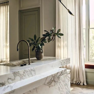 Losas de Mármol Arabescato Blanco, Modernas, al por Mayor, para Villas Elegantes, Paredes, Escaleras, Vestíbulos de Hoteles, Baños, Tocadores, Escritorios de Oficina, Encimeras de Cocina - Product Image 5