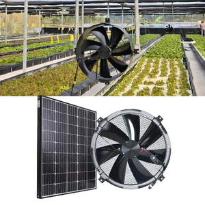 Ventilador de Pared Industrial de 24V con Motor sin Escobillas, Energía Solar, Ahorro de Energía, IP68, para Invernaderos y Avicultura, SN2015 - Product Image 3
