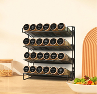 Vente en gros de couvercles à vis en bambou personnalisés, de qualité supérieure, écologiques, réutilisables, adaptés aux aliments, pour bocaux de 4 oz, pour le stockage des épices, 200F