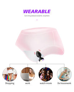 Télécommande LED lumineuse colorée pour <span class=keywords><strong>tunnel</strong></span> <span class=keywords><strong>anal</strong></span>, vibromasseur en silicone rechargeable - Product Image 5