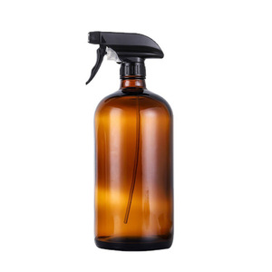 Botella de vidrio ámbar tipo Boston de 15ml 30ml con gotero para almacenamiento de aceites esenciales - Product Image 2