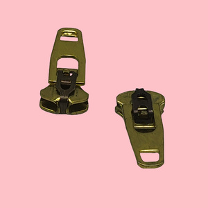 Giá Tốt Nhất Brass YG Mùa Xuân Khóa Thanh Trượt 4.5YG Jeans Kim Loại Dây Kéo Thanh Trượt Sử Dụng Cho Quần Jean Và Quần - Product Image 3