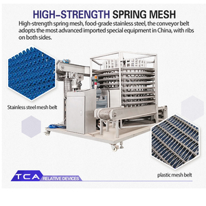 Machine de surgélation rapide IQF, congélateur à choc, congélateur spirale, congélateur Humberg, congélateur spirale simple pour homard et crevettes - Product Image 3