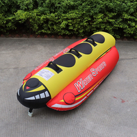 Canapé gonflable de remorquage pour jet ski, bateau de remorquage marin, trois bananes aquatiques, poisson volant, toupie aquatique, bateau disco
