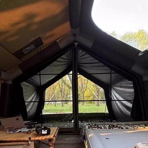 Luxury Camping <b>Tent</b> House for 5-6 People One <b>Bedroom</b> Quick Inflatable Four-Season Waterproof Double Layer <b>Tent</b> with Windows - Product Image 3