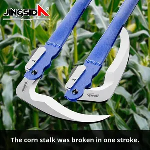Jingsida açık mısır Scythe uzun saplı katlanır tasarım çim sorgum kesme için açık kullanım için dayanıklı Scythe - Product Image 5