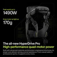 Exosquelette portable HyperIntuition 2.0 AI Hypershell Halo prédictif : préjuger du mouvement humain