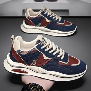 Zapatos Deportivos de Estilo <span class=keywords><strong>Retro</strong></span> Británico con Suela Gruesa, Transpirables, Impermeables, Antideslizantes, de Cuero, Casuales, para Trabajo, con Plantilla de PU - Product Image 1