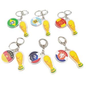 2026 Fútbol para la bandera nacional Souvenirs Plástico Monedero Llavero Fútbol Aficionados al fútbol Recuerdo promocional - Product Image 3