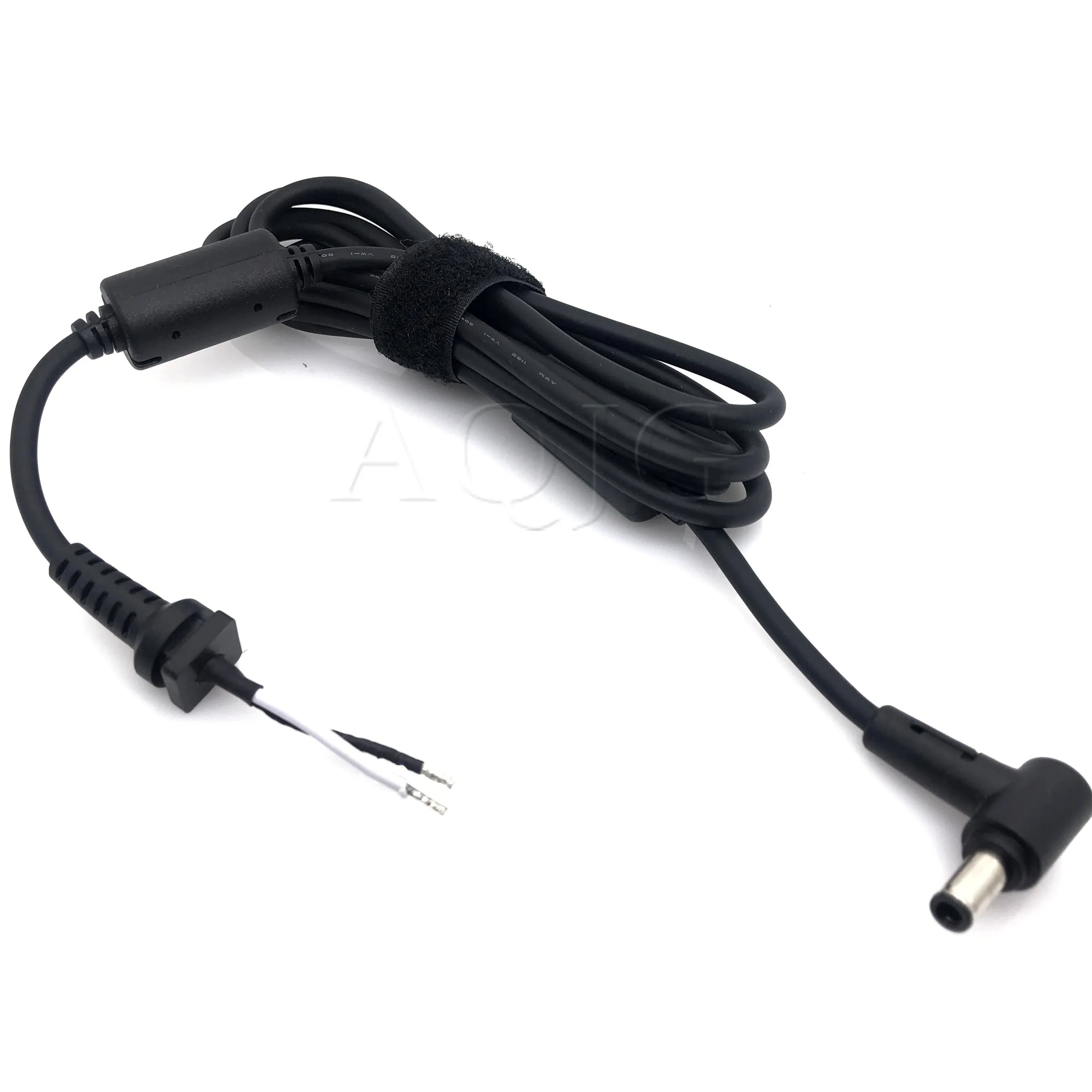 Conector de tomada para laptop, conector de plugue para fonte de alimentação hp dell com cabo de carregamento de 6.0x3.7mm 6.0*3.7 mmplug