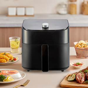 2024 New Arrival Nồi chiên không khí điện LCD hiển thị 1600 Wát vuông 6.5L không dính kỹ thuật số Nồi chiên không khí cho hộ gia đình - Product Image 1