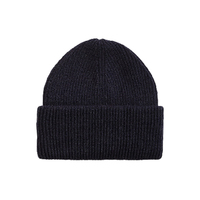 Bonnet en Spandex/Coton Tricoté Plat, Chaud, Coupe-Vent, Hiver, Unisexe, Usage Quotidien, Vente en Gros