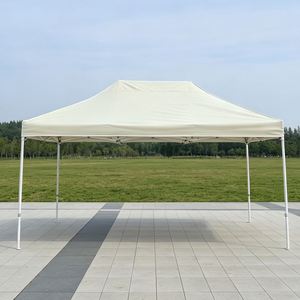 Carpa Plegable Tipo Gazebo de 3x4.5m para Ferias y Mercados, con Estructura Metálica Resistente, para Uso en Exteriores y Promociones, Protección contra la Intemperie - Product Image 1