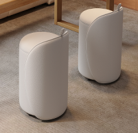Taburete Otomano Moderno de Tela con Funda Extraíble, Muebles Minimalistas para Sala de Estar, Decoración del Hogar - Product Image 4