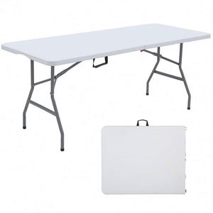Wholesale Cheap Modern <b>Foldable</b> <b>Plastic</b> PP <b>Table</b> for Indoor/Outdoor Events Medicine Use Hotel & Restaurant - Product Image 1