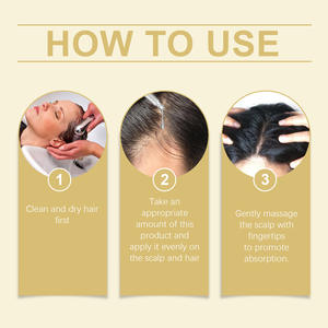 Nouveauté Huile de soin capillaire bio Sérum pour traitement hydratant rafraîchissant Produits de soin capillaire anti-chute de cheveux - Product Image 6