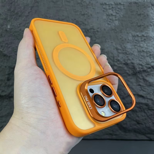 <span class=keywords><strong>Funda</strong></span> de teléfono con protección de lente de cristal AilesTecca para <span class=keywords><strong>iPhone</strong></span> 16 15 14 13 <span class=keywords><strong>12</strong></span> 11, <span class=keywords><strong>Funda</strong></span> para móvil, soporte magnético, <span class=keywords><strong>Funda</strong></span> para teléfono móvil - Product Image 2