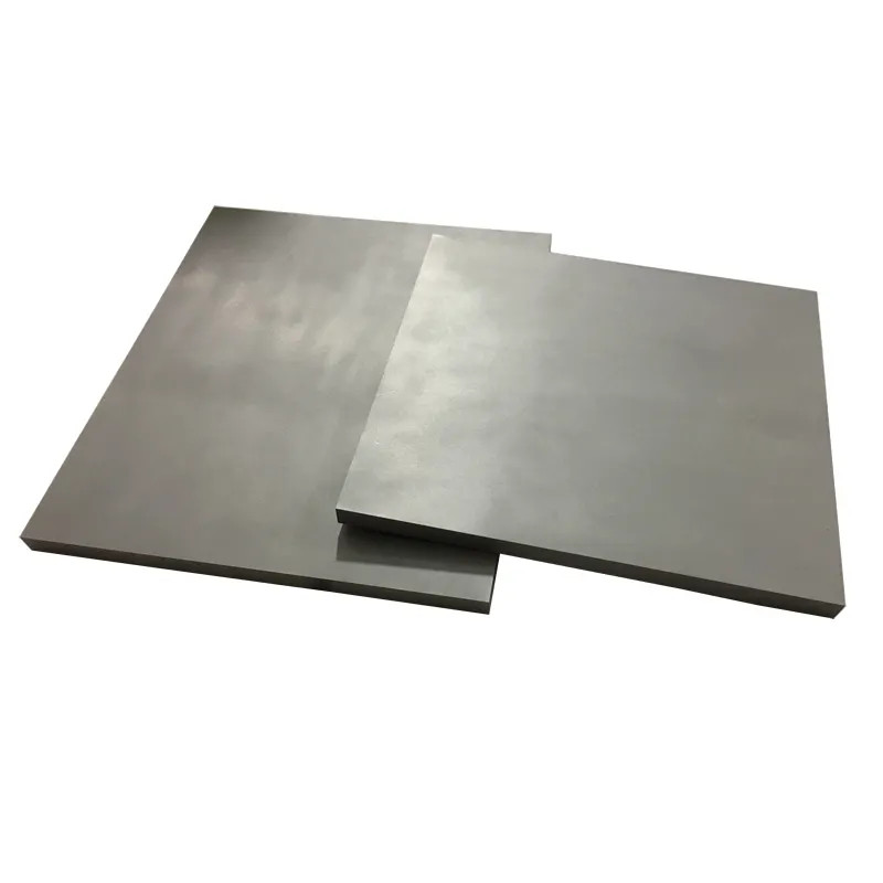 Placa de tungstênio 224x262x12, placa de tungstênio com placas de carboneto para base de moldagem