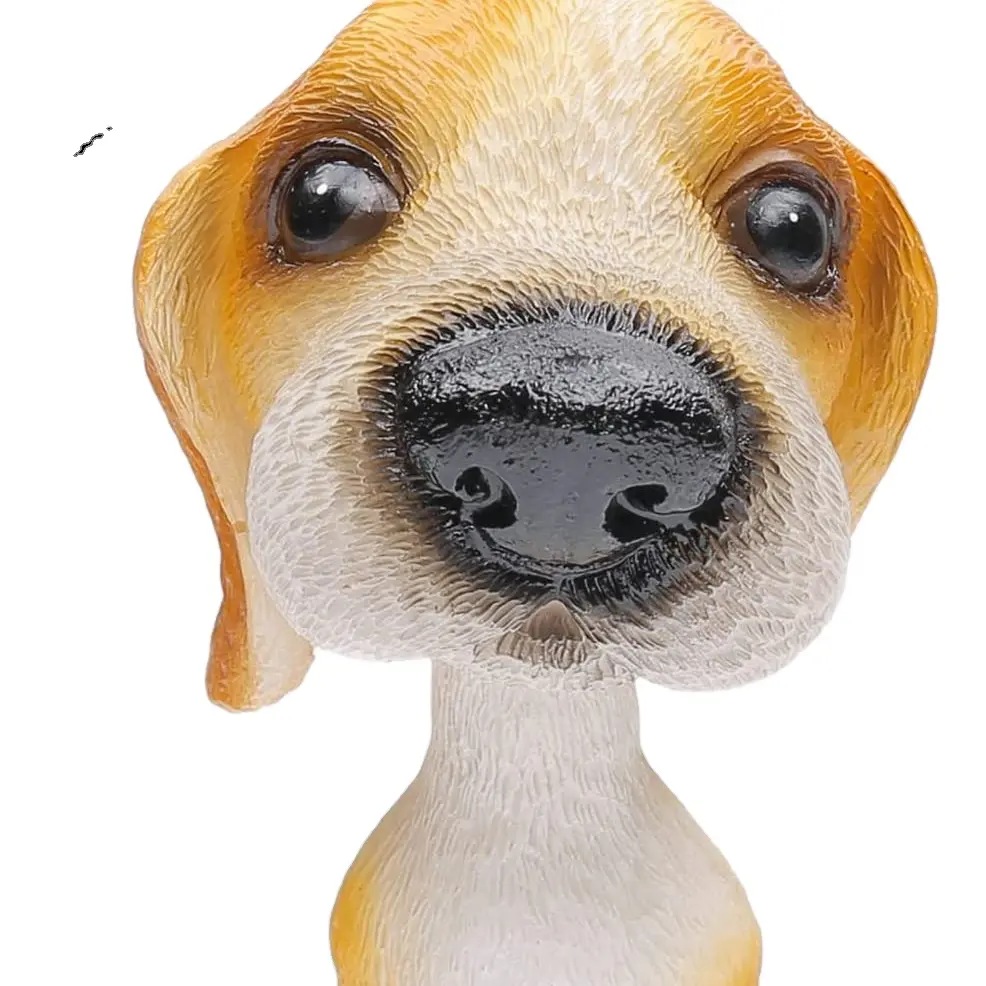 Mini Bobble Head Dogs Figure Balloon Ornament Car Decoration Auto Interior Dashboard Accessories