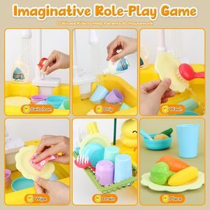 Juego de Pesca Flotante para Piscina, Juego de Roles, Juguete Educativo Temprano para Niños Pequeños, Pato que se Hunde - Product Image 3