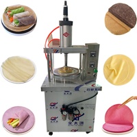 Économie d'énergie 	 Presse à pâte pour chapati 	 Machine à crêpes pneumatique chauffante pour les galettes de canard rôti 	 Machine à crêpes