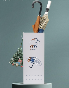 Ventilatore Portatile Quadrato Bianco a Forma di Ombrello Retrò da Esterno con Supporto <span class=keywords><strong>in</strong></span> <span class=keywords><strong>Ottone</strong></span> Stile Metà Secolo - Product Image 3