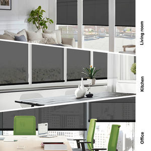 Sisheng Blackout Rollos für Fenster Sonnenschutz gewebe Rollläden Jalousien Wärmedämmung UV-Schutzschirme - Product Image 4