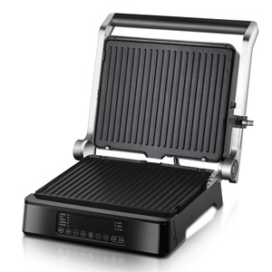 Máquina de Desayuno 2 en 1 Premium con Estándar Europeo, Parrilla Desmontable para Filetes, Máquina para Hacer Sándwiches, Máquina para Hacer Waffles con Pantalla Inteligente - Product Image 4