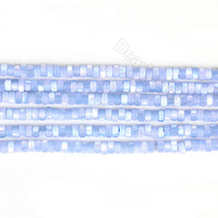 Perles de coquille de nacre Trochus multicolores naturelles, espaceurs Heishi pour la fabrication de bijoux DIY, 2x4MM, brin de 38CM