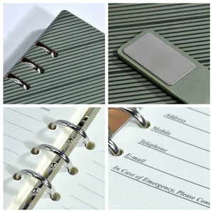 Agenda Giornaliera Personalizzata 2025 con Copertina Trasparente Magnetica, Sezione Non Datata per Studenti, Sezione per Musicisti, Materiale Copertina in PP - Product Image 2