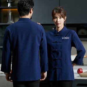 Uniforme <span class=keywords><strong>de</strong></span> restauration d'usine <span class=keywords><strong>veste</strong></span> <span class=keywords><strong>de</strong></span> <span class=keywords><strong>chef</strong></span> <span class=keywords><strong>brodée</strong></span> avec logo t-shirt à manches longues cuisine vêtements <span class=keywords><strong>de</strong></span> cuisine uniformes <span class=keywords><strong>de</strong></span> <span class=keywords><strong>chef</strong></span> - Product Image 4
