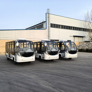 Navette d'hôtel de luxe, voiture électrique de tourisme avec sièges confortables, 23 places, moteur AC 72V 7,5 kW, bus touristique électrique - Product Image 4
