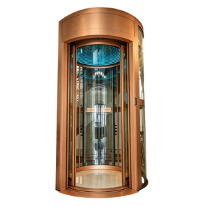 Ascensor Redondo para Viviendas Residenciales y Villas, Diseño de Elevación para Puerta Principal, Gran Venta con Certificación CE - Product Image 1