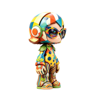 Figurine articulée personnalisée OEM, personnage de dessin animé arc-en-ciel, avec emballage personnalisé, usine d'origine chinoise, service personnalisé
