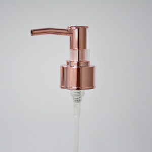 Attractive Golden Glossy Hot 24/410 28/410 <strong>Special</strong> Shape Luxury Make up Remover Electroplate Sparkle Custom Color Long Oil Pump - Product Image 1