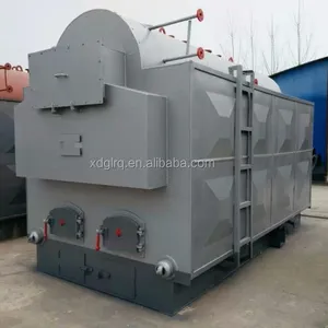 DZH 3ton Activity grate Double Drum boilers Bamboo Chip Rice Peddy Husk Waste Jute Palm Fruit fired steam Boiler