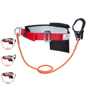 Cintura di <span class=keywords><strong>sicurezza</strong></span> in vita con corda di <span class=keywords><strong>sicurezza</strong></span> per elettricista costruzione ad alta quota CGLX prevenzione singola caduta - Product Image 2