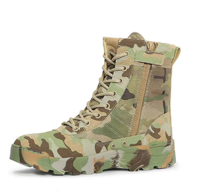 Promotion Stock TSB09 : Bottes tactiques légères Multicam CP camouflage, chaussures de jungle avec coutures durables sur la tête et le talon - Product Image 6