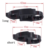Support de dérailleur arrière pour VTT et vélo de route, extension de crochet de vitesses pour cadre, compatible pignon 40-56T