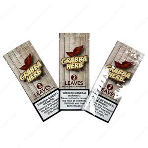 Giữ ẩm dây kéo hợp chất nhựa xì gà Mylar Túi độ ẩm cùn Bọc Nắp kéo Hydrating tùy chỉnh Túi xì gà với <span class=keywords><strong>Ziplock</strong></span> - Product Image 3