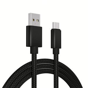 High Quality <b>USB</b>-<b>C</b> Power Cable Braid Nylon Phone Cable Data Transfer Type <b>C</b> Charger Cable for Smart Phones - Product Image 1